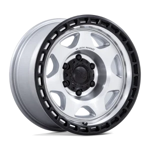 Black Rhino – BR018 VOYAGER – Silver – 17″x8.5″ 0mm – Summer Wheels – BR018SD17855000